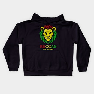 Lion Reggae Kids Hoodie